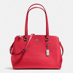 ✨Coach Red Stanton Carryall - LIKE NEW ✨
